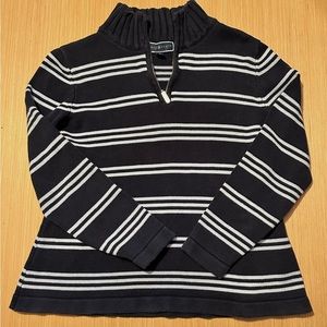 oversized karen scott quarter zip
